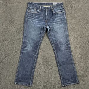 Bonobos Jeans Mens 35x32 Blue Straight Fit Stretch Medium Wash Casual
